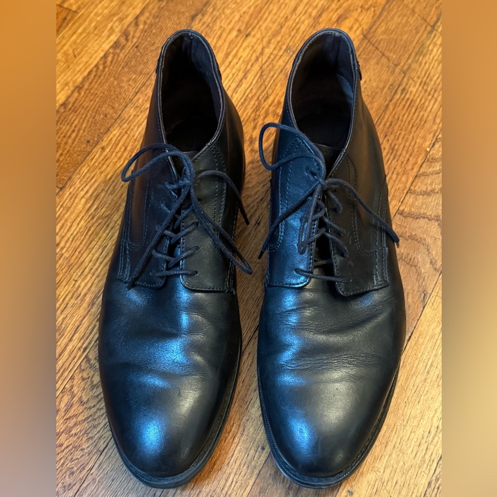 Johnston & Murphy XC4 Black Leather Chukka Boots Waterproof 9M